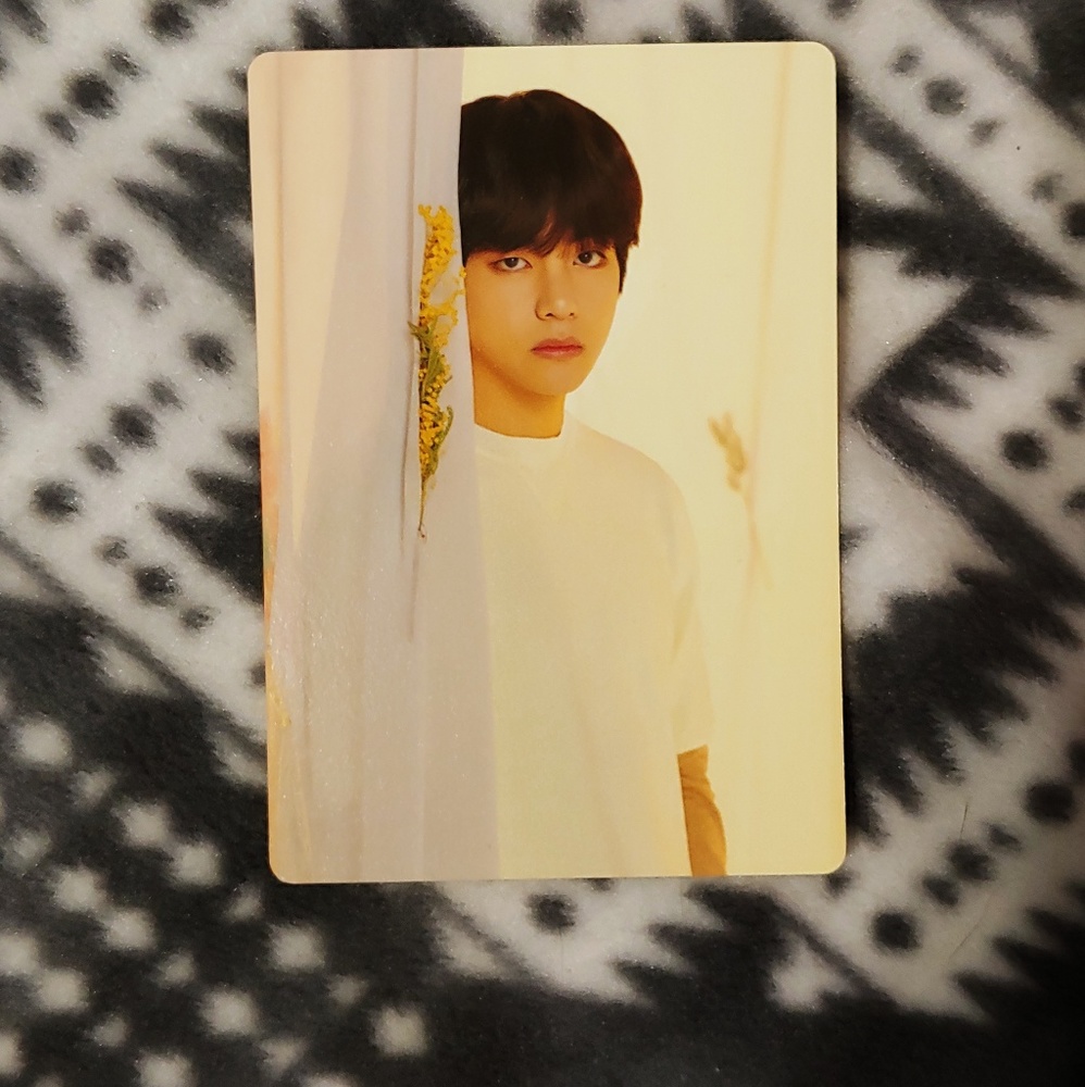 BTS Love Yourself Tour V Photocard